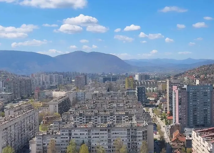 公寓 Heart - Tower 塞拉耶佛